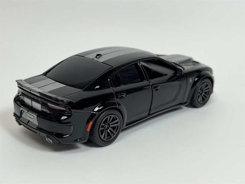 Dodge Charger Black LHD Pull and Go 1:36 Scale Tayumo 36145214