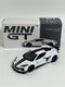 Chevrolet Corvette Z06 2023 Arctic White LHD 1:64 Scale Mini GT MGT00677L