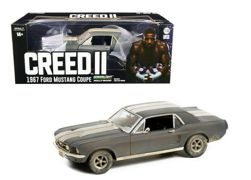 Creed II 2018 Ford Mustang Coupe 1967 1:18 Scale Greenlight 13626