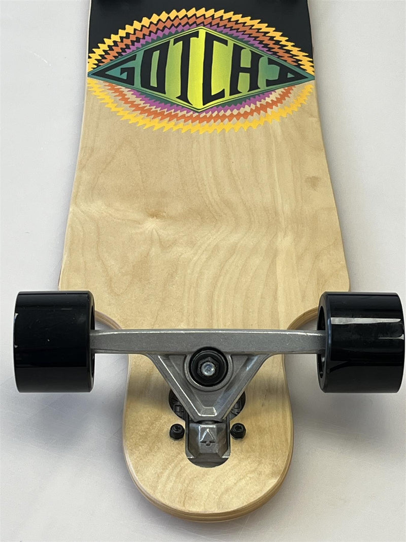 Gotcha Drop Through Longboard Sunburst 36 Inch