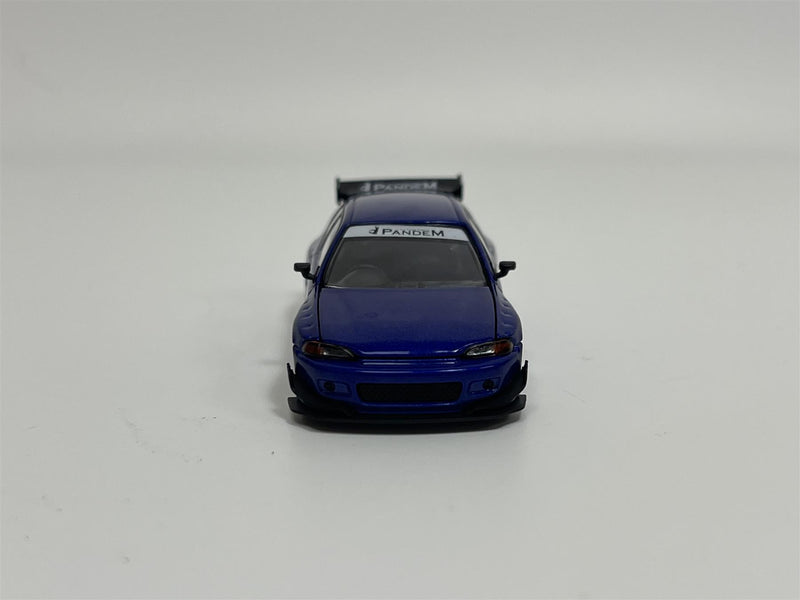 Pandem Civic EG6 Metallic Blue 1:64 Pop Race PR640127