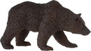Grizzly Bear Wildlife Animal Toy Figure 11 cm Length Approx Mojo Fun 387216