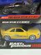 Fast and Furious Twin Set 1989 Nissan Skyline GT-R Black and Nissan Skyline GT-R Yellow 1:32 Jada 35696