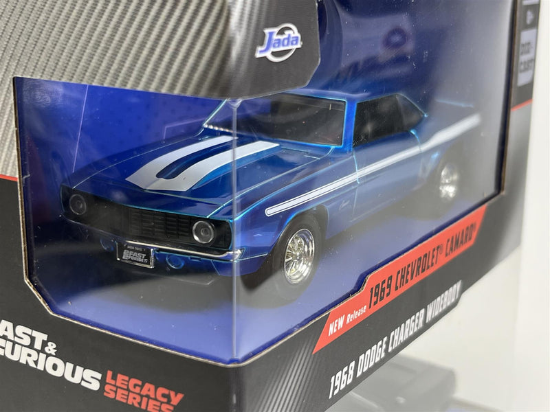 Fast and Furious Twin Set Chevrolet Camaro and Dodge Charger 1:32 253202013