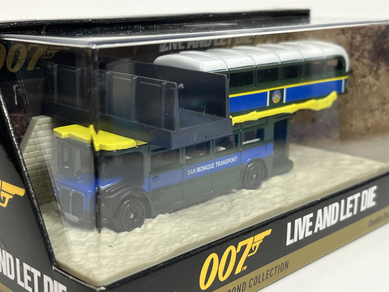 James Bond 007 Live And Let Die Double Decker Bus 12 cm Length  Motor Max 79825