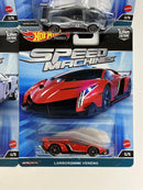 Speed Machines 4 Car Set Hot Wheels Real Riders FPY86 977A