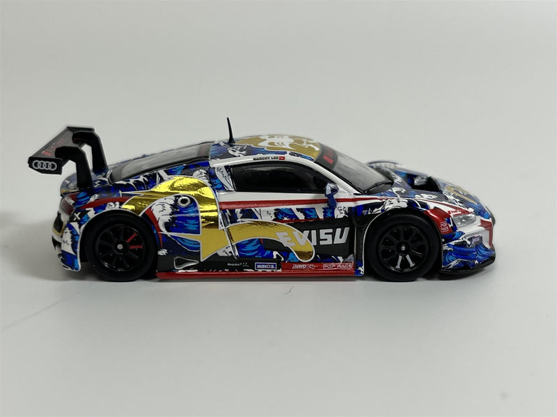 Audi R8 LMS Evisu Racing x Works Macau GP 2020 Marchy Lee 1:64 Pop Race PR64R8LMSEVISU