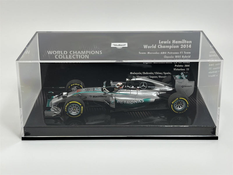 Lewis Hamilton WC 2014 Mercedes AMG Petronas F1 Team 1:43 Scale Minichamps 436140044