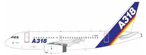Airbus A318-122 F-WWIB With Stand 1:200 Scale Inflight200 IF318HOUSE-IB