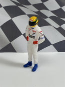 Ayrton Senna Tolmen Figure 1:43 Scale Cartrix CT33