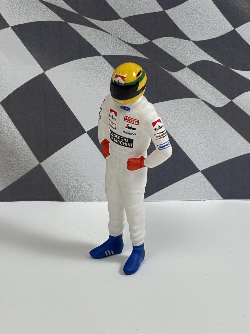 Ayrton Senna Tolmen Figure 1:43 Scale Cartrix CT33