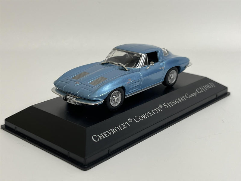 Chevrolet Corvette Stingray Coupe C2 1963 Blue 1:43 American Car Collection MAG PPG2