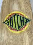 Gotcha Native Pintail Longboard Skateboard 36 Inch