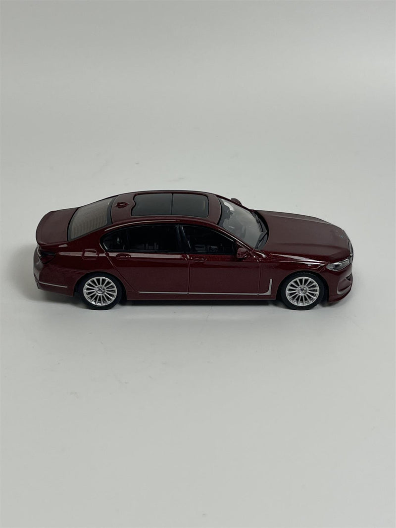 BMW Alpina B7 xDrive Aventurin Red LHD 1:64 Scale Mini GT MGT00693L