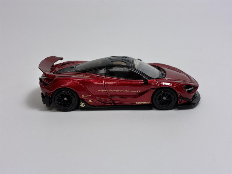 McLaren 720S LB Works Gem Red LHD 1:64 Scale Mini GT MGT00828L