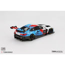 a toy car with a colorful design
