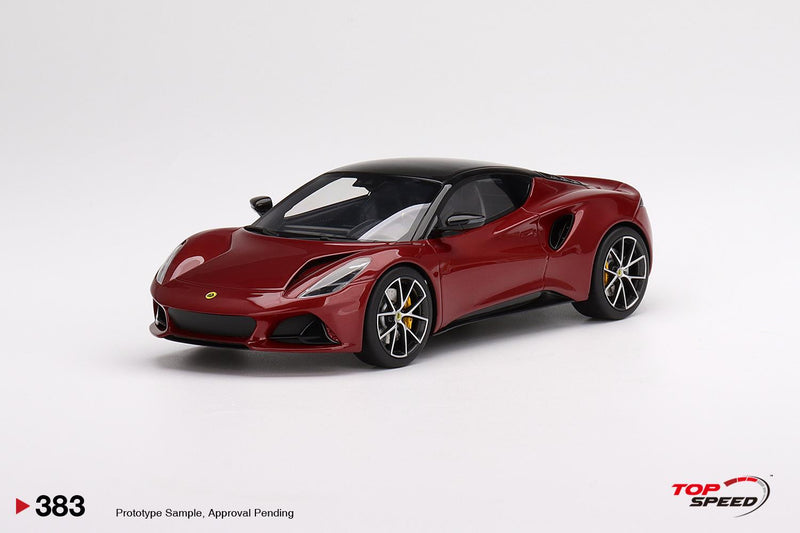 Lotus Emira Magma Red 1:18 Scale TSM TS0383