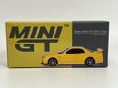 Nissan Skyline GTR R34 V Spec Lightning Yellow RHD 1:64 Scale Mini GT MGT00762R