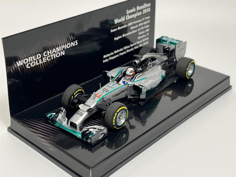 Lewis Hamilton WC 2014 Mercedes AMG Petronas F1 Team 1:43 Scale Minichamps 436140044