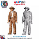 Trackside Unpainted Figures Spectator Gentlemen x 3 Scenery Set 131 1:32 Wasp