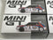 Lancia Delta HF Integrale Evoluzione 1992 Rally MonteCarlo Martini Racing 4 Cars Set 1:64 Mini GT MGTS0002