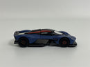 Aston Martin Valkyrie Satin Marina Blue 1:64 Scale Pop Race PR640096