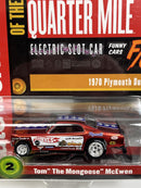 1970 Plymouth Duster Tom The Mongoose McEven HO Scale Slot Car Auto World SC369-2