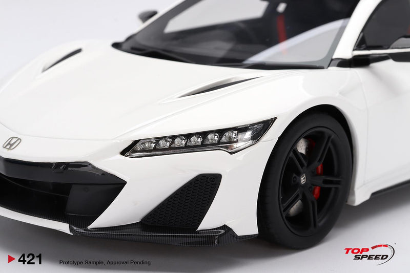 Honda NSX Type S 2022 130R White 1:18 TSM TS0421