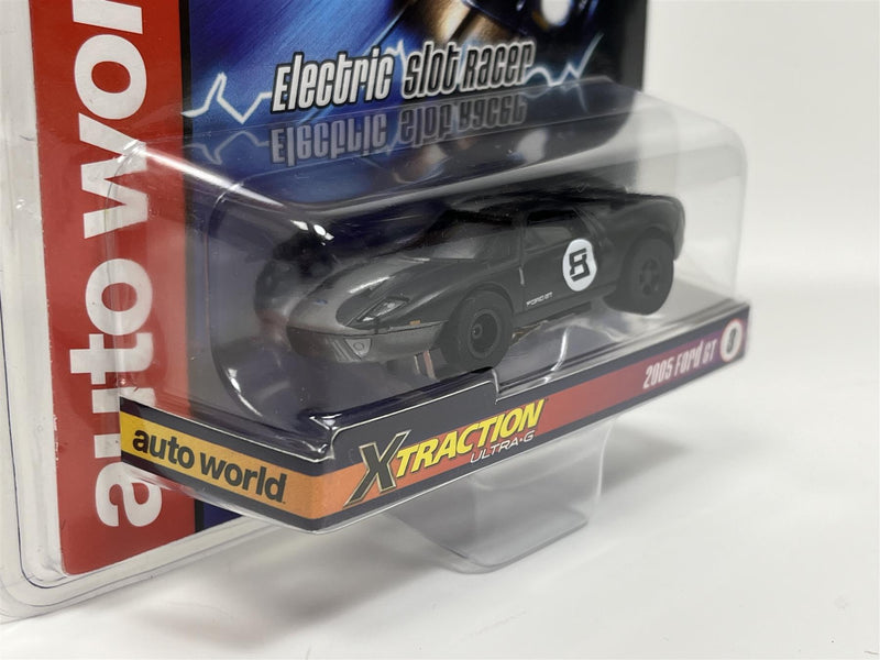 2005 Ford GT Black X Traction Flame Throwers HO Scale Auto World SC366-3