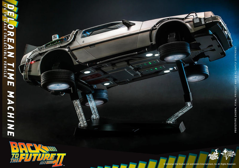 Back To The Future DeLorean Time Machine 1:6 Scale Hot Toys 910430