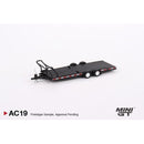 Car Hauler Trailer Type B Black 1:64 Scale Mini GT MGTAC19