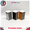 Portable Toilet Black Slot Car Track Scenery x 1 1:32 Scale Wasp P