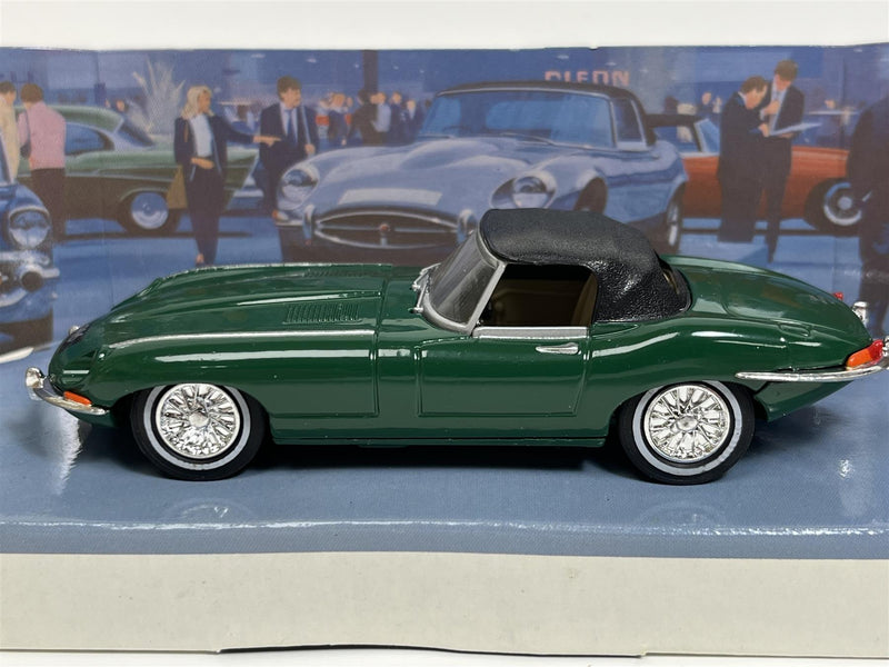 Jaguar E Type MK 1.5 1968 Green Dinky Matchbox DY1D S2