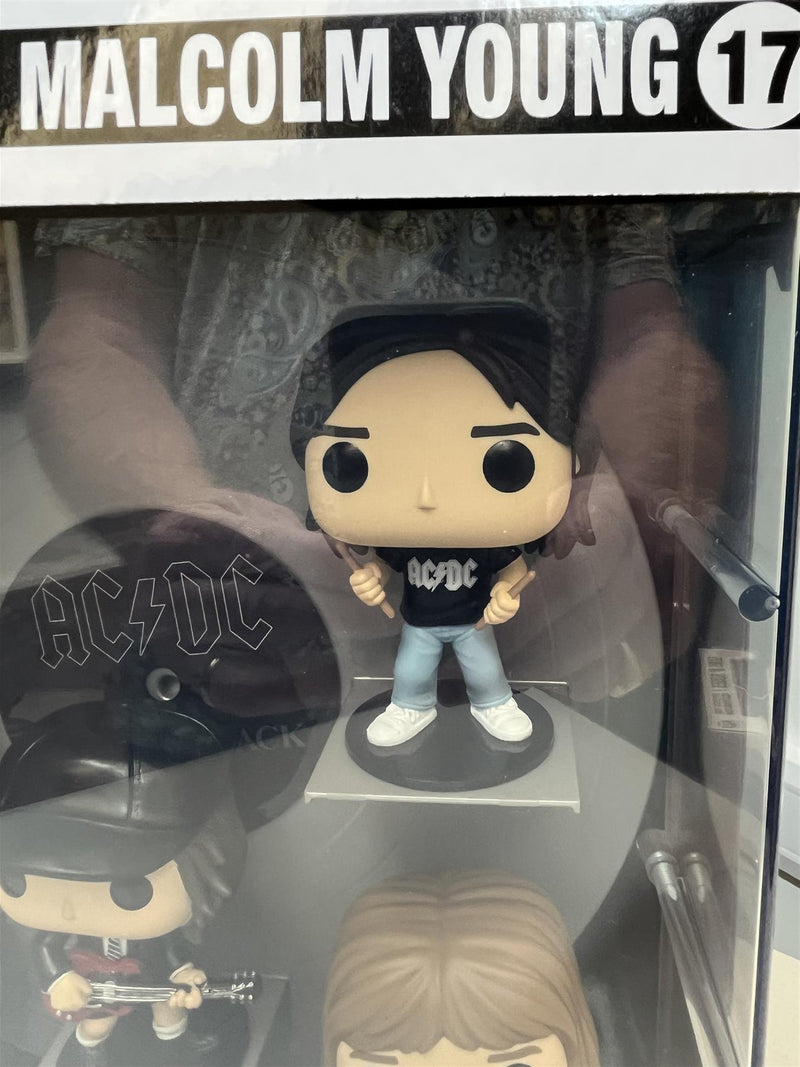 AC/DC Back In Black 5 Vinyl Figure Set Funko Pop Albums 17 60989