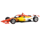 a yellow and white race car