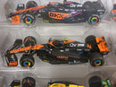 McLaren Formula 1 Set of 7 Cars with Display Stand 1:43 Scale Bburago 38169