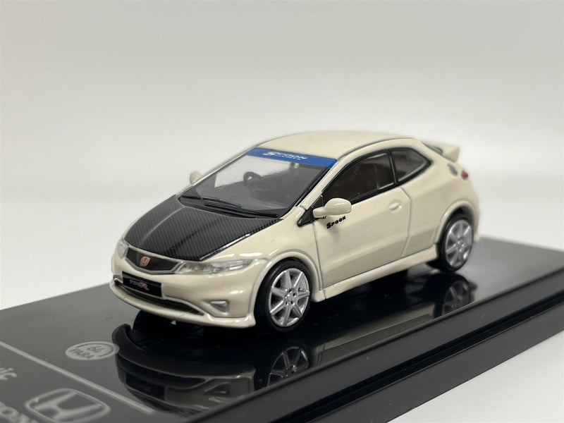 Honda Civic 2007 Type R FN2 White RHD 1:64 Paragon 65398