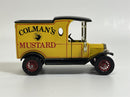 1912 Ford Model T Colmans Mustard Matchbox Y12 S1