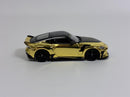Nissan Z VeilSide FFZ400 Gold Chrome LHD 1:64 Scale Mini GT MGT00985L