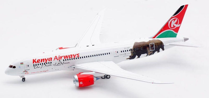 Kenya Airways Boeing 787-8 Dreamliner 5Y-KZD With Stand 1:200 Scale IF788KQ0923