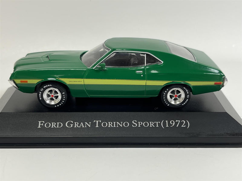 Ford Gran Torino Sport 1972 Green 1:43 American Car Collection MAG PP09