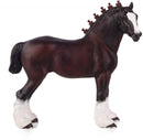 Shire Horse Farm Animal Toy Figure 16 cm Approx Length Mojo Fun 387290