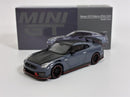 Nissan GT-R Nismo R35 2024 Stealth Grey RHD 1:64 Scale Mini GT MGT00868R