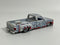 Chevrolet Silverado Dually On Fire V2 1:64 Scale Kaido House Mini GT KHMG157