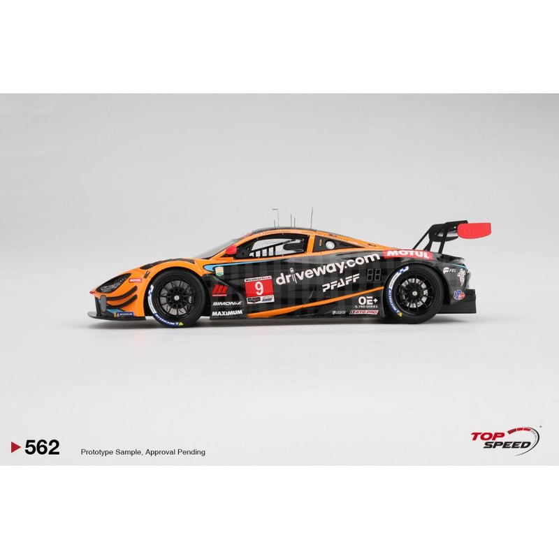 McLaren 720S GT3 Evo No.9 2024 IMSA Daytona 24 Hrs 1:18 Scale Topspeed TS0562