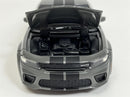 Dodge Charger Grey LHD 1:32 Scale Light & Sound Tayumo 32145013