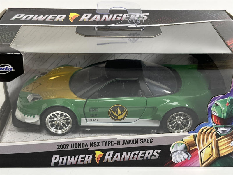 Power Rangers Honda NSX Type R Japan Spec 2002 Green 1:32 Scale Jada 31843