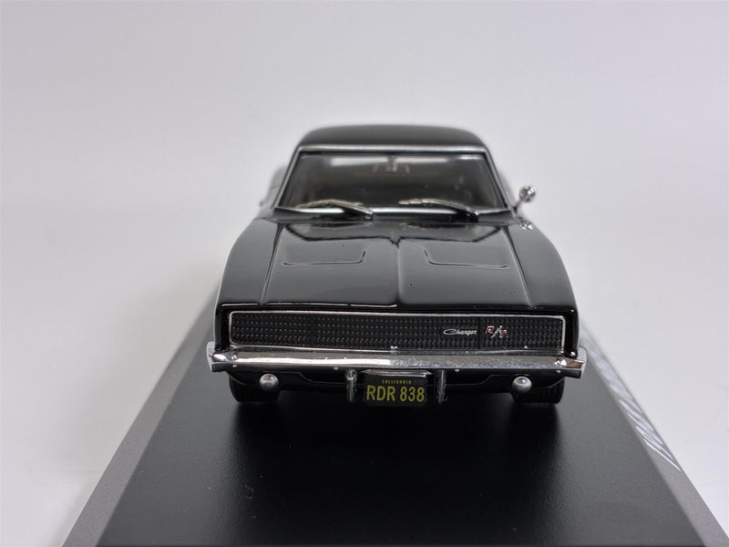 Steve McQueen Bullitt 1968 Dodge Charger R/T Black 1:43 Scale Greenlight 86432