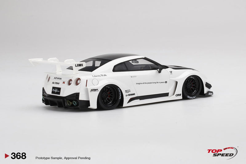 Nissan LB-Silhouette Works GT 35GT-RR Ver.2 White 1:18 Scale TSM TS0368