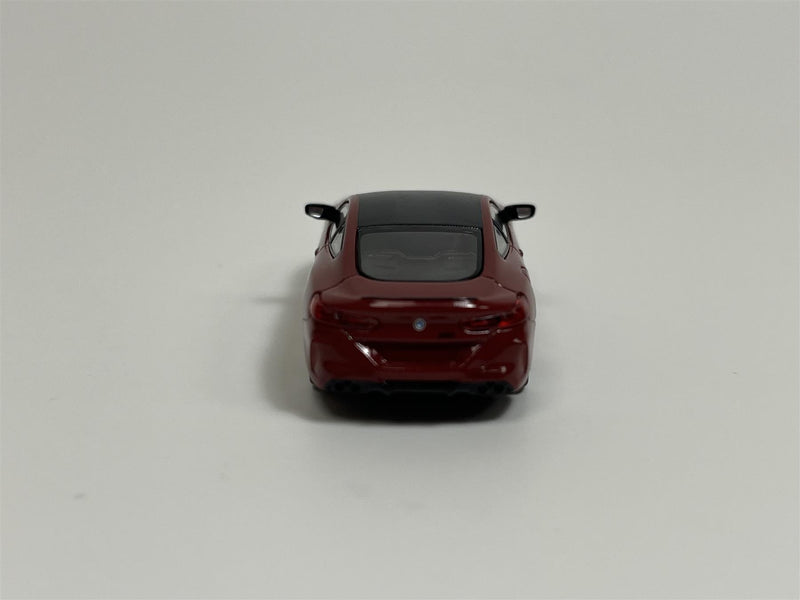 BMW M8 Competiton Coupe 2019 Red Metallic 1:87 Scale Minichamps 870029022